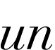 un