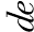 de