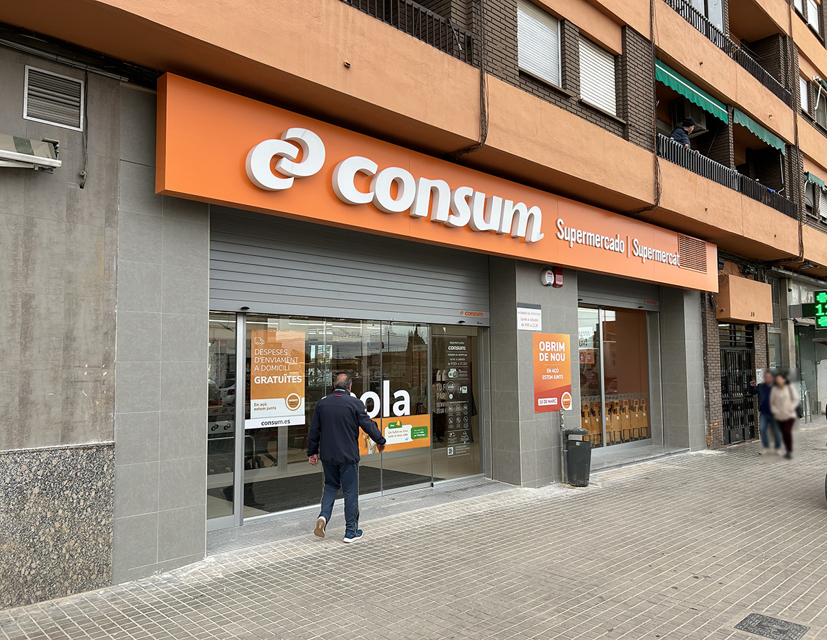 Consum refuerza la reconstrucción de las tiendas afectadas por la dana con 35 millones de inversión