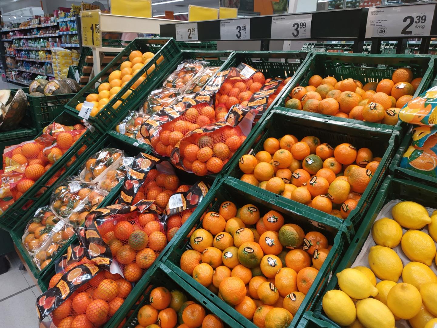 El 90% de las naranjas y mandarinas de Consum es de origen valenciano