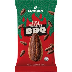 Pipas gigantes BBQ bolsa 200 g Consum