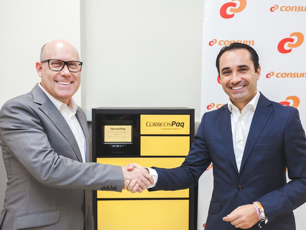 Consum instal&middot;la dispositius Correospaq per a l