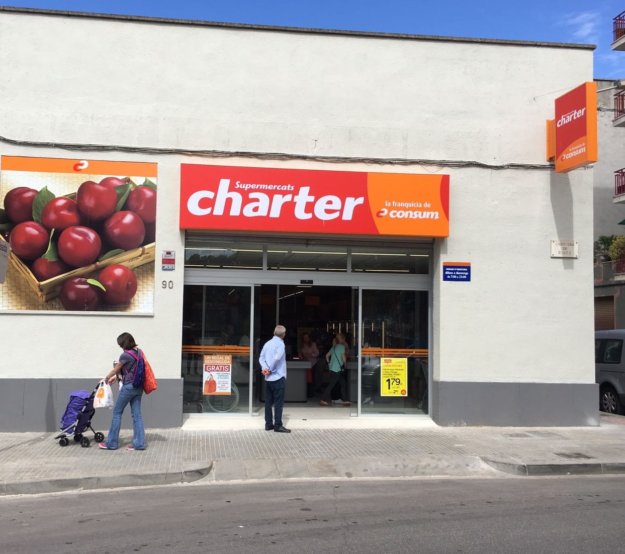 Charter obri en Les Franqueses del Vall&egrave;s (Barc