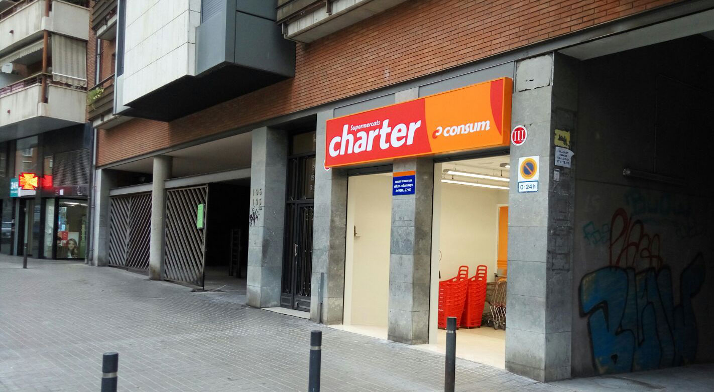 Charter obri a Barcelona un nou supermercat, el 
