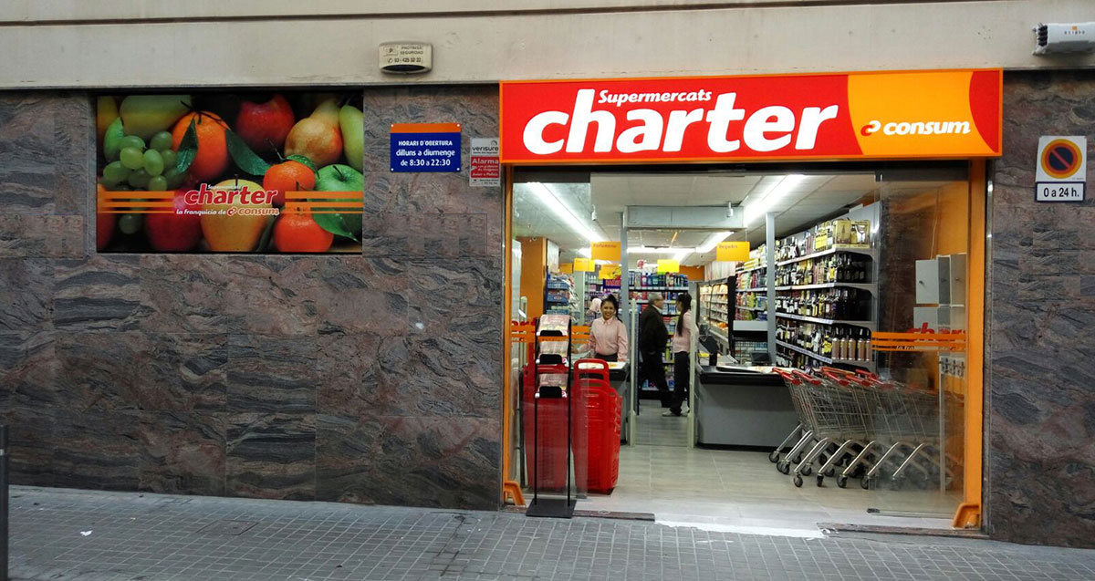 Charter obri un nou supermercat a Barcelona