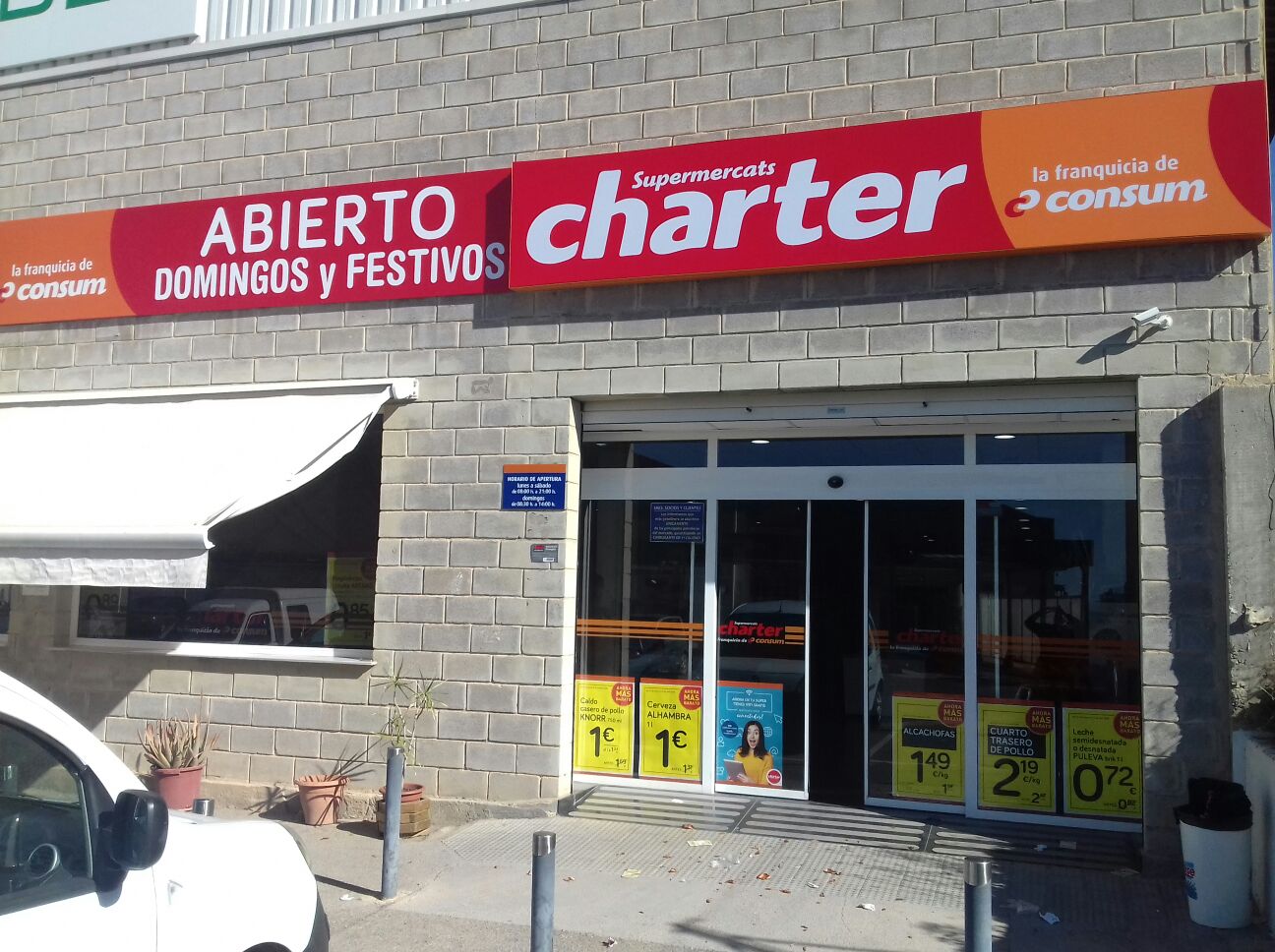 Charter obri el quint supermercat de l'exercici 