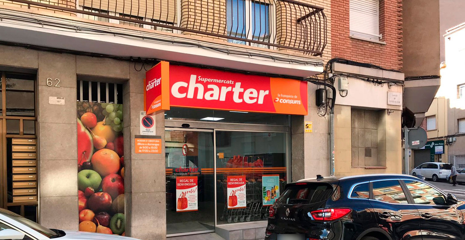 Charter obri a Manresa (Barcelona) un nou superm