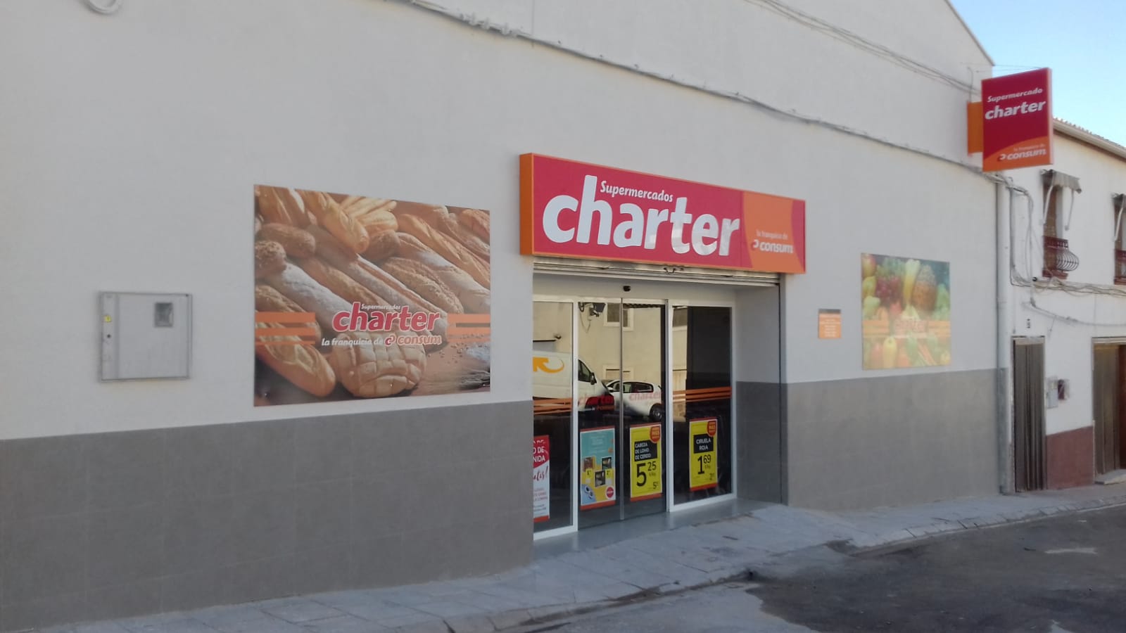 Charter obri a Balazote (Albacete) un nou superm