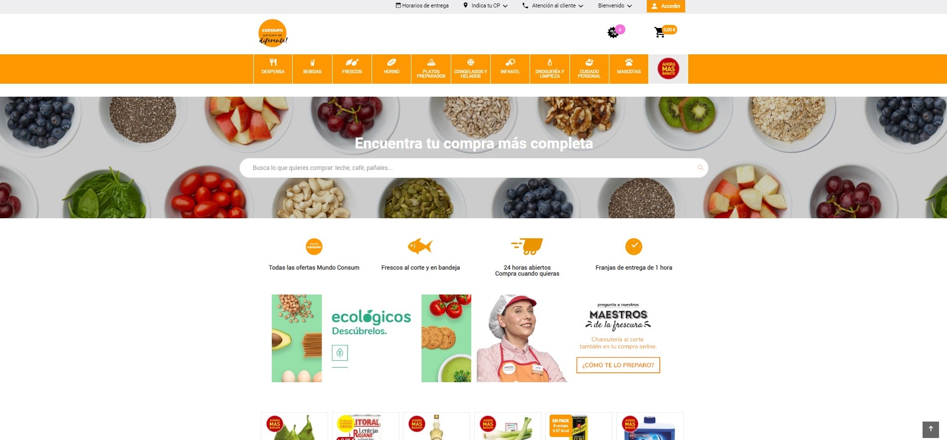 Consum continua ampliant la seua tenda online fi