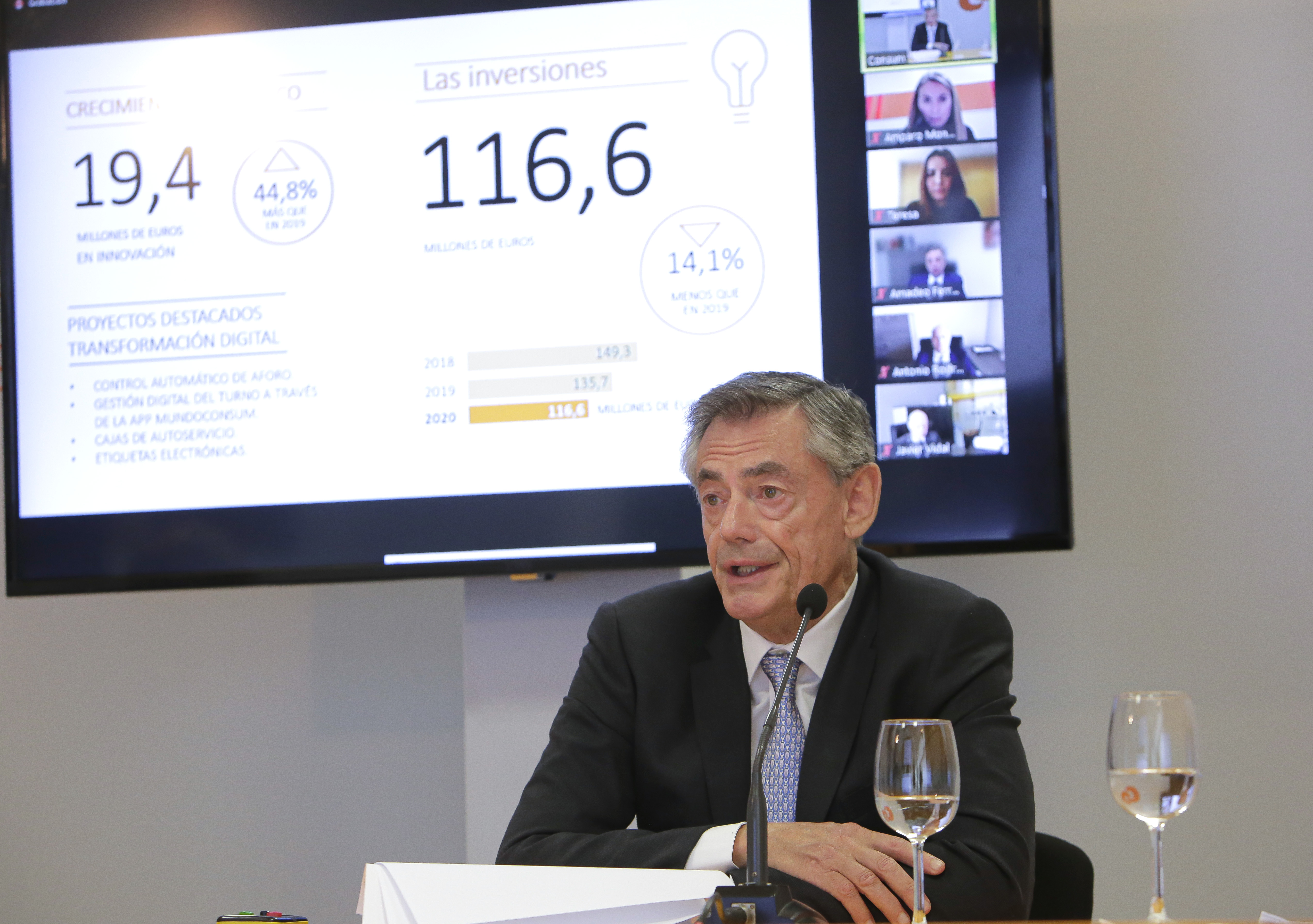 Consum va facturar 3.324,9 milions d&rsquo;euros en 