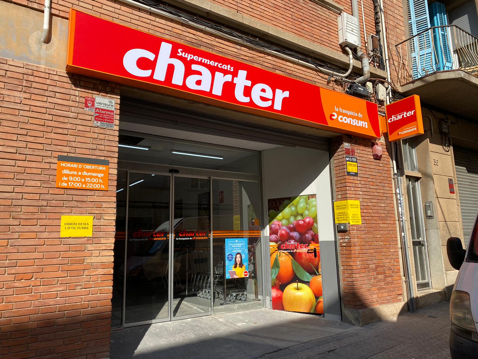Charter obri dos nous supermercats a Manresa i A