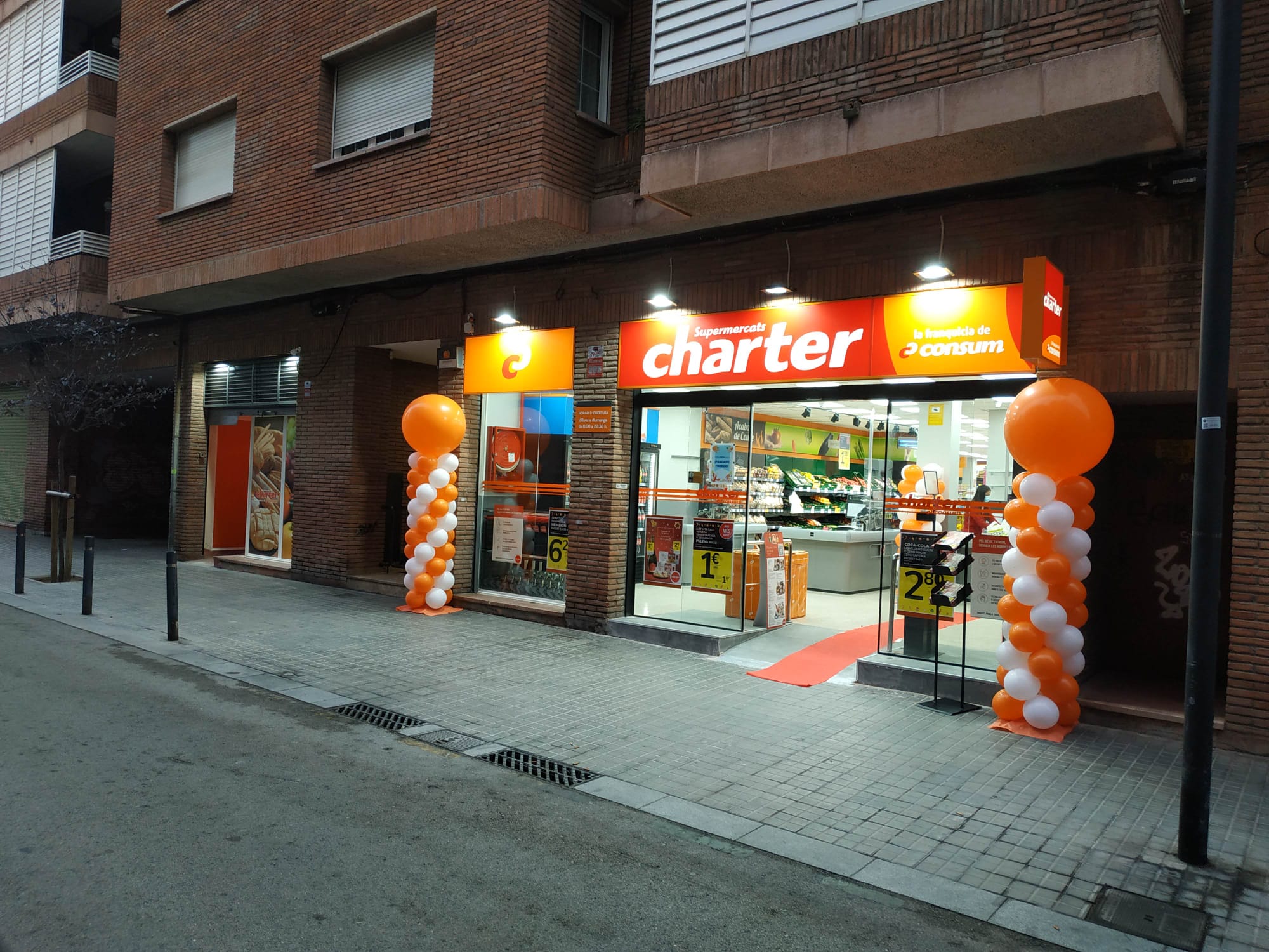 Charter obri un nou supermercat a l'Hospitalet d