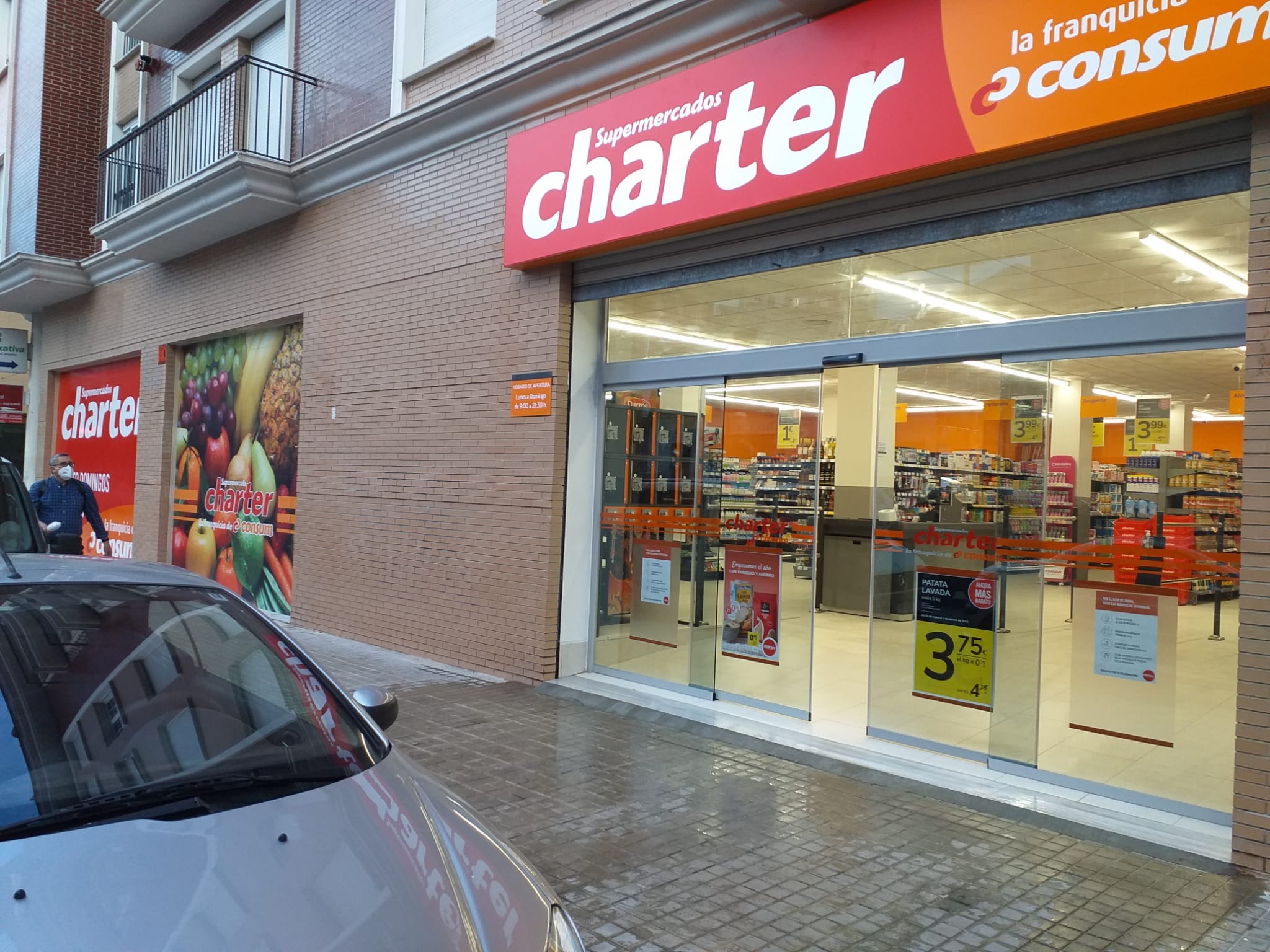 Charter obri un nou supermercat a X&agrave;tiva (Val&egrave;