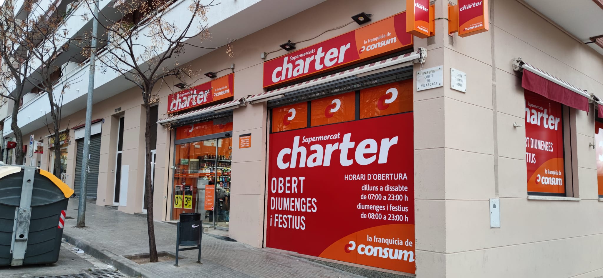 Charter obri dos nous supermercats a Val&egrave;ncia i