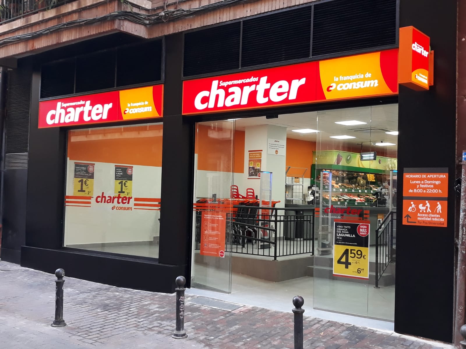 Charter inaugura un nou supermercat a M&uacute;rcia